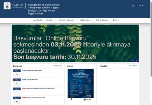 Anasayfa | Gıda Biliminde Sürdürülebilir Yaklaşımlar: Ekserji, Yaşam Döngüsü ve Yeşil Kimya Uygulamaları