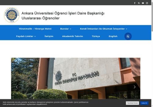 Yurtdışından Öğrenci Kabulü – Ankara Üniversitesi