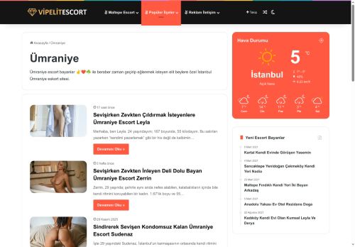 Ümraniye Escort ✌️❤️ Ümraniye Eskort Bayan | Sehirfirsati.com.tr