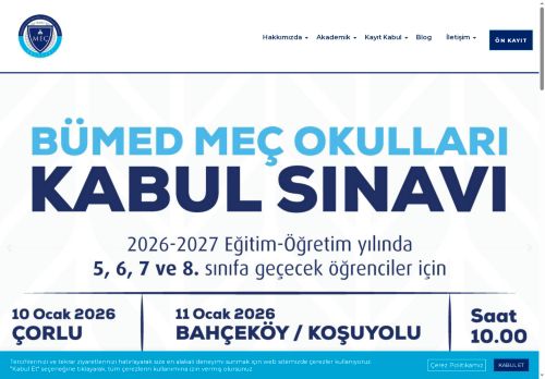 BÜMED MEÇ Okulları - Ana Sayfa