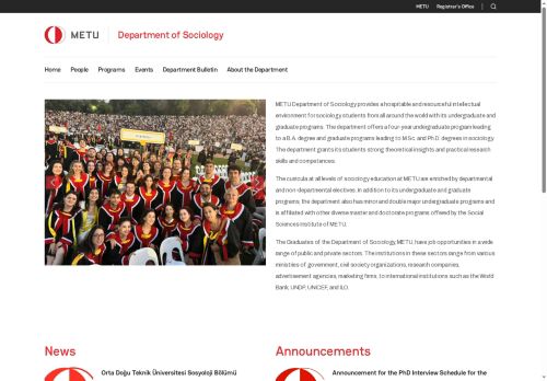 Home | Department of Sociology