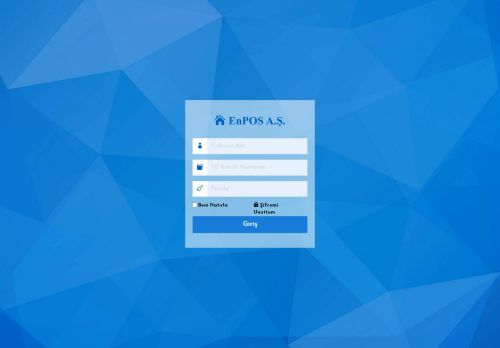 EnPOS | B2B Giriş