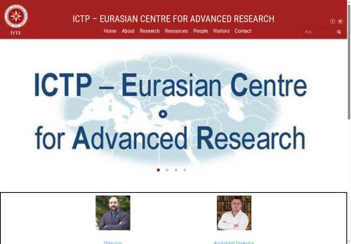 ICTP – Eurasian Centre for Advanced Research – İzmir Yüksek Teknoloji Enstitüsü