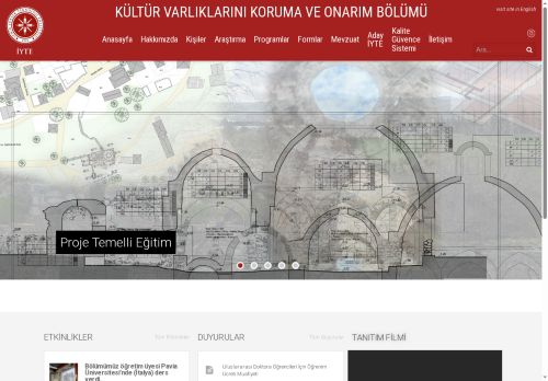 Mimari Restorasyon – Mimarlık Fakültesi