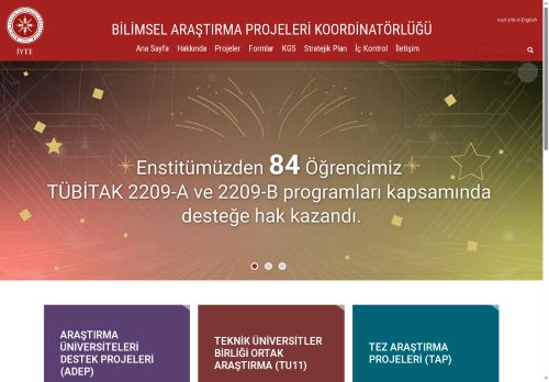 Araştırma Üniversiteleri Destek Programı (ADEP) 2025 Yılı Çağrısı Sonucunda Desteklenen Projelerin Listesi – Bilimsel Araştırma Projeleri Koordinatörlüğü