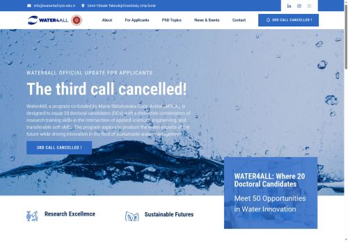 Water4All – Sustainable Water Management