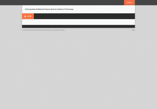 Computational Materials Physics @ Izmir Institute of Technology – CMP@IZTECH