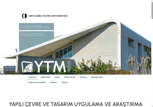YTM MATPUM – Yapılı Çevre ve Tasarım Uygulama ve Araştırma Merkezi
