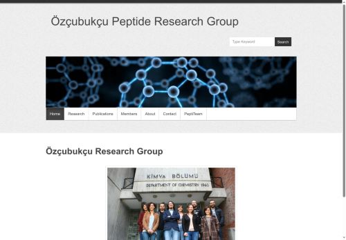 Özçubukçu Peptide Research Group