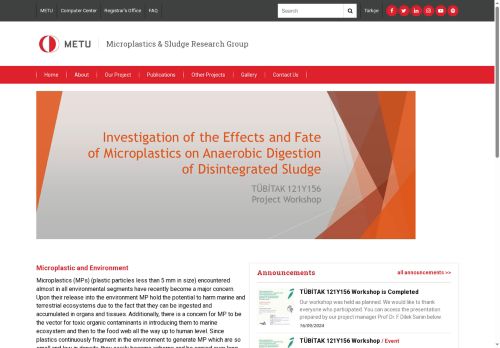 Microplastics & Sludge Research Group | WE CAN CHANGE THE WORLD