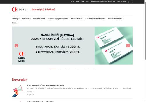 Ana sayfa | Basım İşliği (Matbaa)