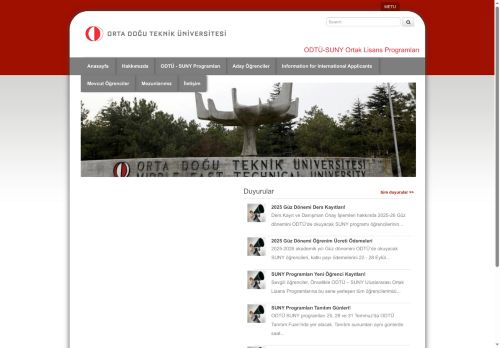 İngilizce Öğretmenliği (TEFL) | ODTÜ-SUNY Ortak Lisans Programları