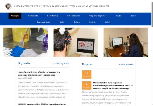 Disiplinlerarası Sinir Bilimleri Doktora Programı – Beyin Araştırmaları Uygulama ve Araştırma Merkezi