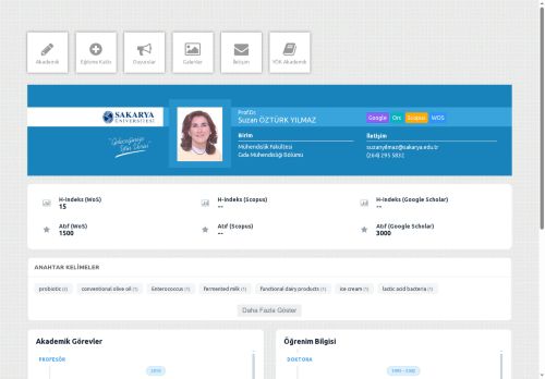 Prof.Dr. Suzan ÖZTÜRK YILMAZ