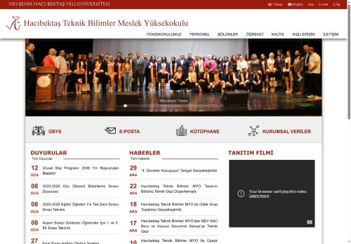 Bilgisayar Programcılığı | Hacıbektaş Teknik Bilimler Meslek Yüksekokulu