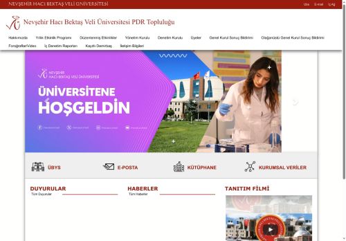 Nevşehir Hacı Bektaş Veli Üniversitesi PDR Topluluğu | NEVŞEHİR HACI BEKTAŞ VELİ ÜNİVERSİTESİ