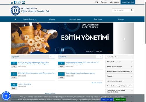 Eğitim Yönetimi Anabilim Dalı