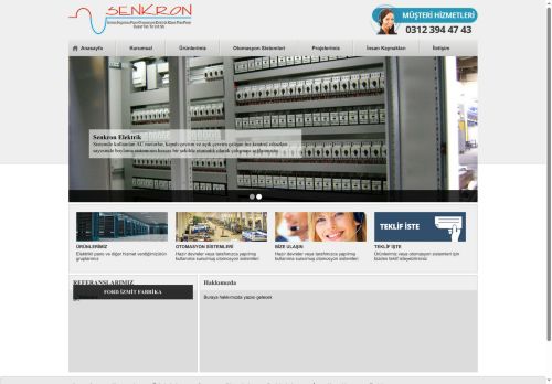 Senkron Elektrik , Senkron Pano. Ankara Pano