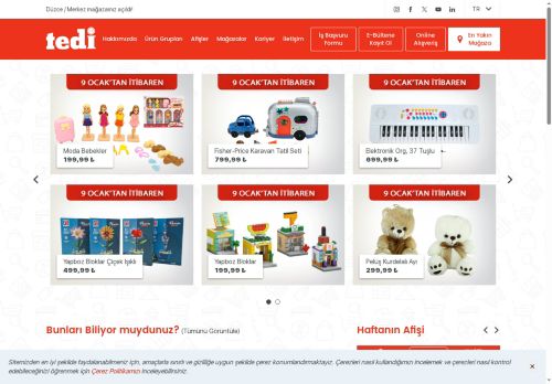 Tedi Discount Tekstil Mağazacılık A.Ş. | Kariyer Olanakları