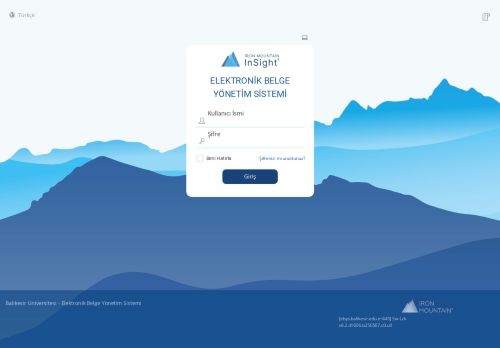 Giriş Sayfası - enVision