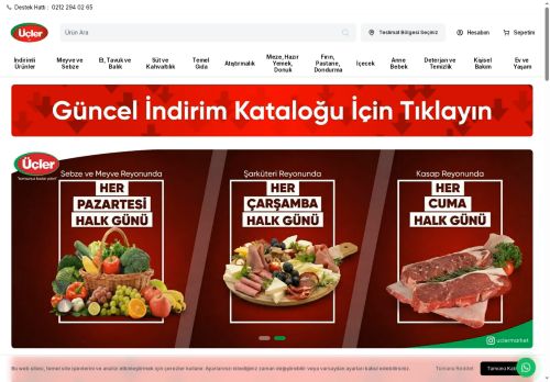 Üçler Market | Komşunuz Kadar Yakın, Kaliteli Alışveriş - Üçler Market Önizlemesi