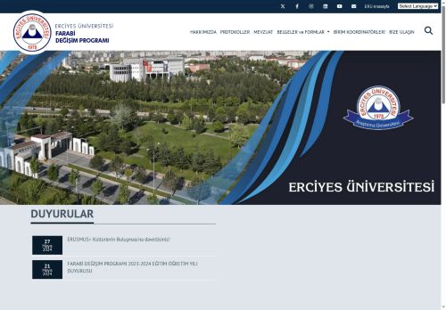 Erciyes Üniversitesi Dış İlişkiler Ofis Başkanlığı