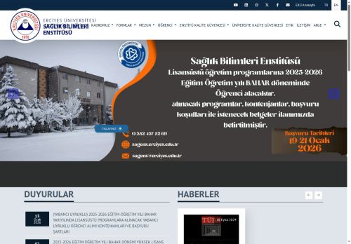 Sağlık Bilimleri Enstitüsü