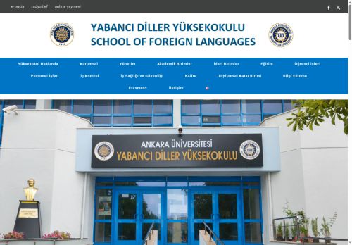 Yabancı Diller Yüksekokulu – Ankara Üniversitesi