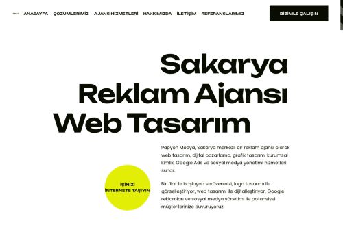 ANASAYFA | Sakarya Reklam Ajansı | Papyon Medya – Web Tasarım & Dijital Pazarlama