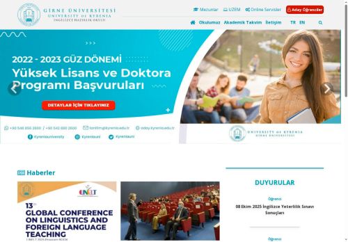 Müdürün Mesajı – Girne Üniversitesi – İngilizce Hazırlık Okulu