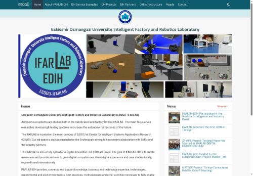 Eskisehir Osmangazi University Intelligent Factory and Robotics Laboratory | Eskisehir Osmangazi University - Home