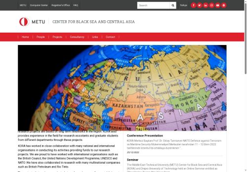 CENTER FOR BLACK SEA AND CENTRAL ASIA | KORA