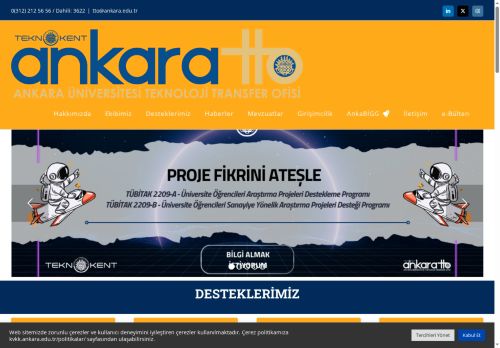 Teknoloji Transfer Ofisi – Ankara Üniversitesi