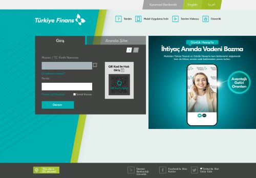 Türkiye Finans İnternet Şubesi
