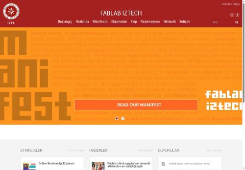 FABLAB IZTECH – Izmir Institute of Technology