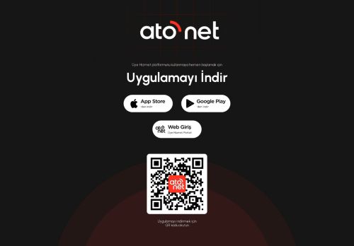 ATONET Üye Hizmet Portalı