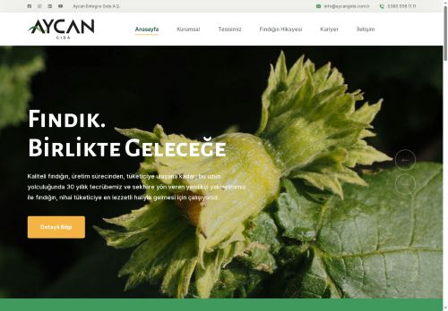 Aycan Gıda – Aycan Entegre Gıda A.Ş.