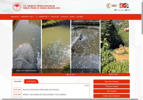 Rize İl Tarım ve Orman Müdürlüğü