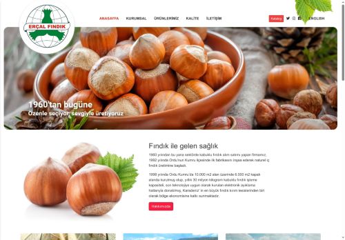 Erçal Fındık | Fındık ile gelen sağlık