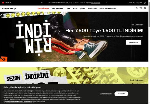 Converse Türkiye | Resmi Online Satış Sitesi