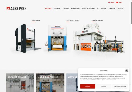 Ales Pres - KVKK Bilgilendirme ve Aydınlatma Metni