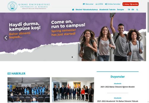 Girne Üniversitesi – Adalet Meslek Yüksekokulu