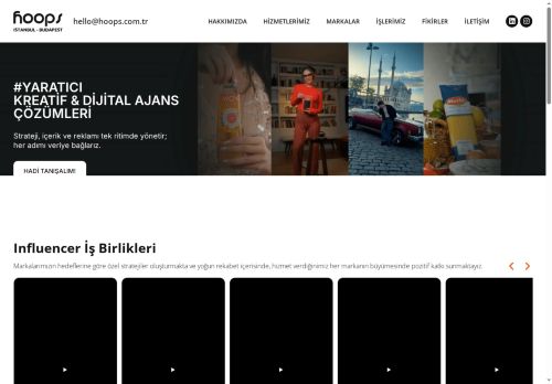 Kreatif, Dijital ve Sosyal Medya Ajansı - Hoops