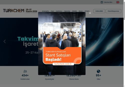 Uluslararası Kimya Sanayi Fuarları | Turkchem Eurasia 2026