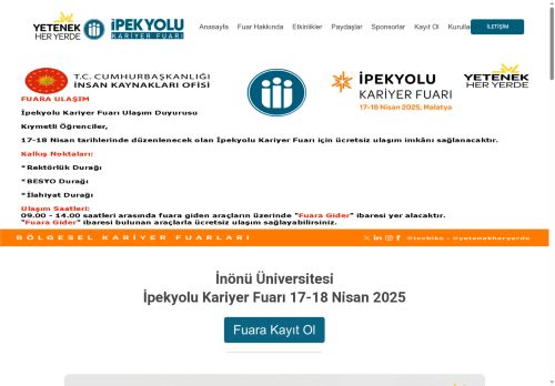 Kayıt Ol – İpekyolu Kariyer Fuarı