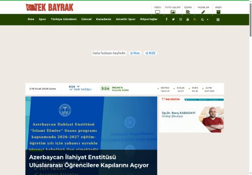 DİŞ HEKİMLERİ RİZE DE TOPLANDI