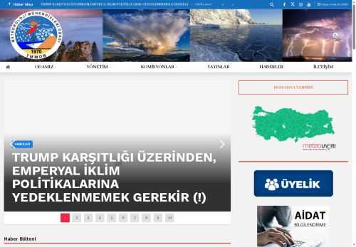 Meteoroloji Mühendisleri Odası Resmi Site - Meteoroloji Mühendisleri Odası Ana Sayfası