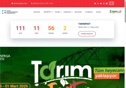 Anasayfa - TARIMFEST