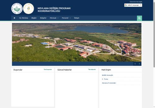 Ana Sayfa | MEVLANA DEĞİŞİM PROGRAMI KOORDİNATÖRLÜĞÜ