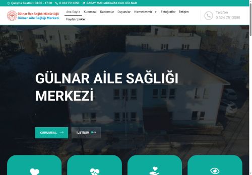 Gülnar Aile Sağlığı Merkezi – Gülnar Aile Sağlığı Merkezi